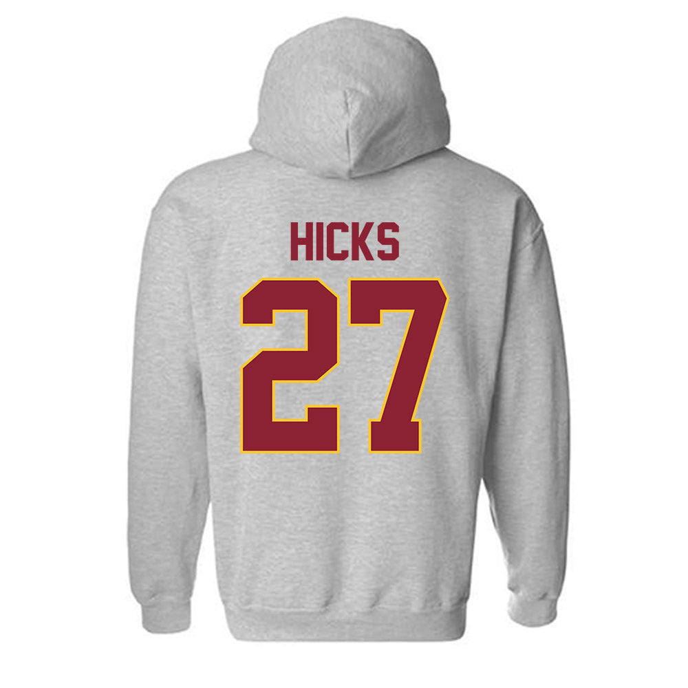 Iowa State - NCAA Football : LaMarcus Hicks - Classic Shersey Hooded Sweatshirt-1