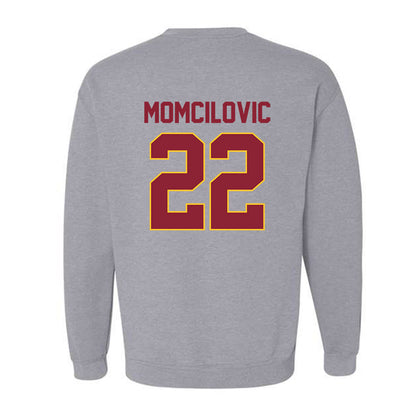 Iowa State - NCAA Men's Basketball : Milan Momcilovic - Classic Shersey Crewneck Sweatshirt-1