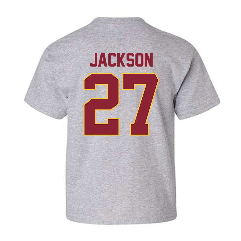 Iowa State - NCAA Football : Jayden Jackson - Classic Shersey Youth T-Shirt-1