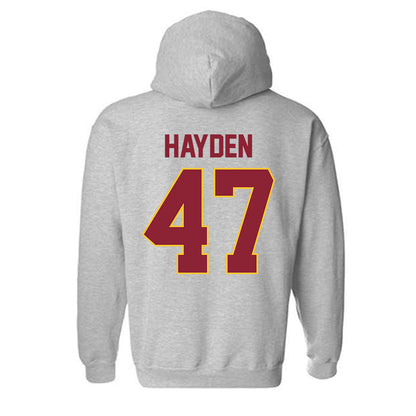Iowa State - NCAA Football : CJ Hayden - Classic Shersey Hooded Sweatshirt