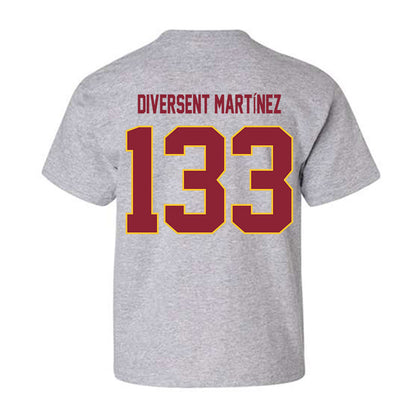 Iowa State - NCAA Wrestling : Osmany Diversent Martínez - Classic Shersey Youth T-Shirt-1