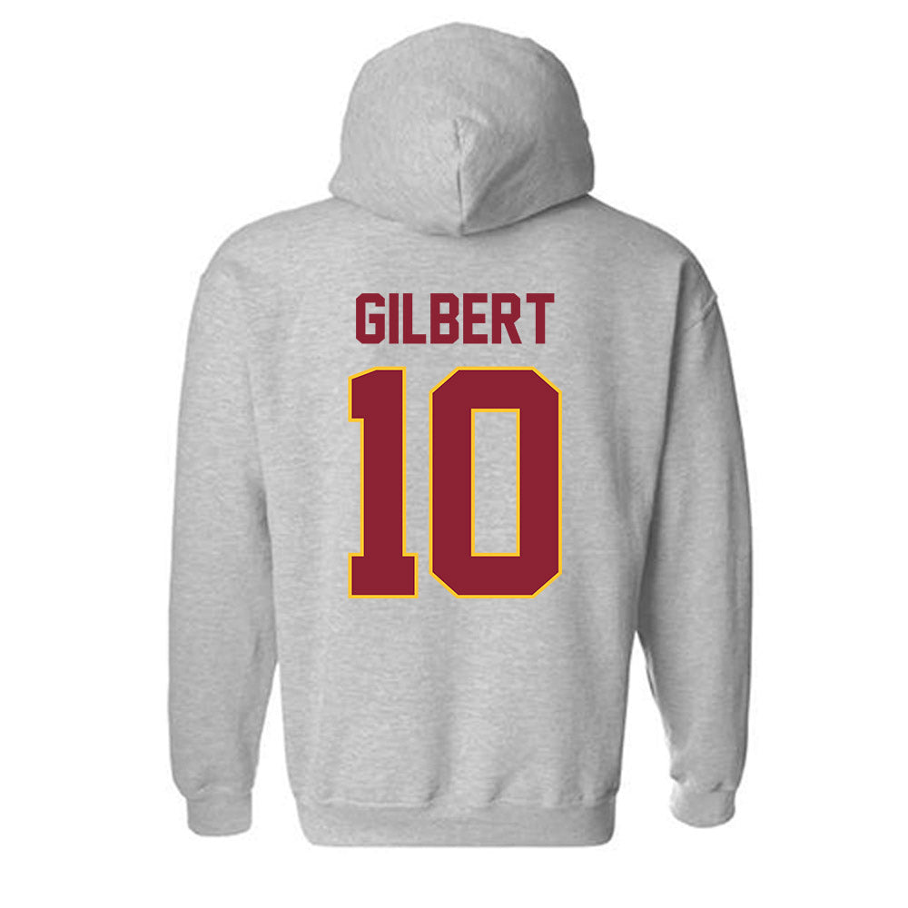 Iowa State - NCAA Men's Basketball : Keshon Gilbert - Classic Shersey Hooded Sweatshirt-1