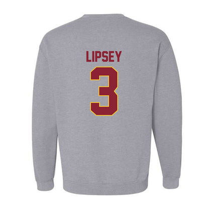 Iowa State - NCAA Men's Basketball : Tamin Lipsey - Classic Shersey Crewneck Sweatshirt-1