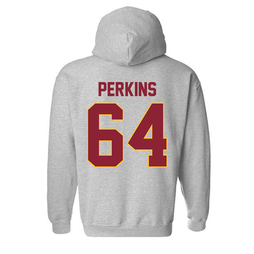 Iowa State - NCAA Football : Sione Perkins - Classic Shersey Hooded Sweatshirt-1