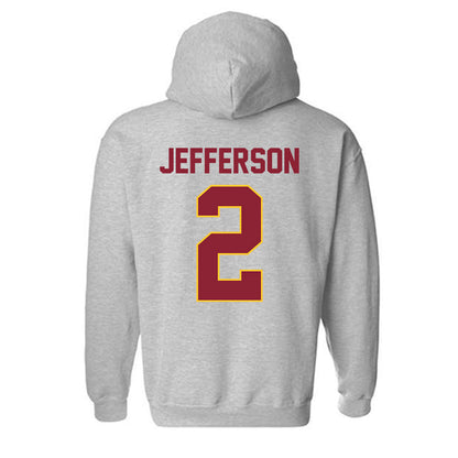 Iowa State - NCAA Men's Basketball : Joshua Jefferson - Classic Shersey Hooded Sweatshirt