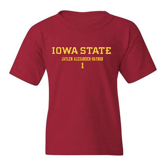 Iowa State - NCAA Football : Jaylen Alexander-Raynor - Classic Fashion Shersey Youth T-Shirt-0
