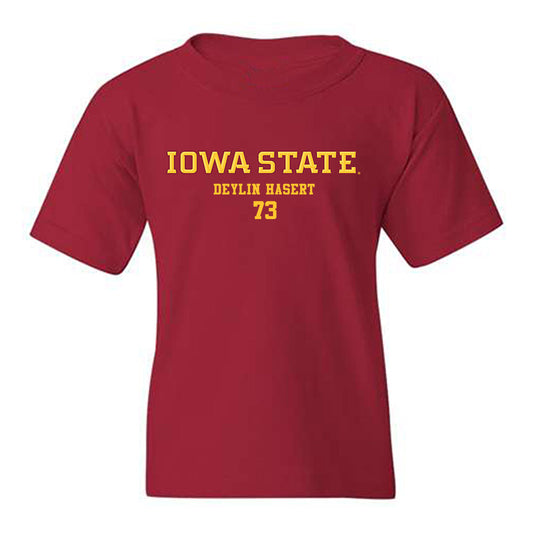 Iowa State - NCAA Football : Deylin Hasert - Classic Fashion Shersey Youth T-Shirt-0
