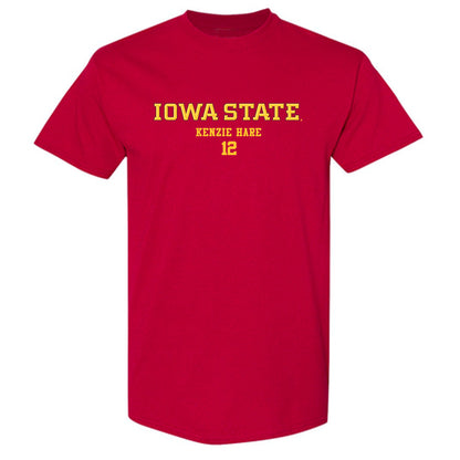Iowa State - NCAA Women's Basketball : Kenzie Hare - Classic Fashion Shersey T-Shirt