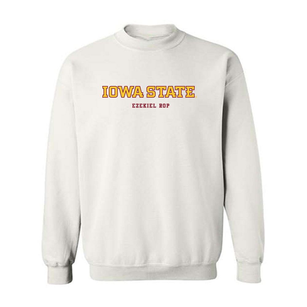 Iowa State - NCAA Men's Track & Field : Ezekiel Rop - Classic Fashion Shersey Crewneck Sweatshirt-1