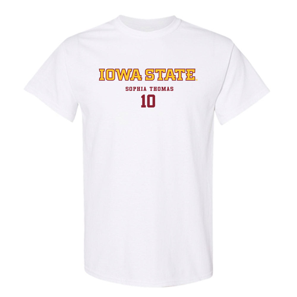 Iowa State - NCAA Women's Soccer : Sophia Thomas - Classic Fashion Shersey T-Shirt-0