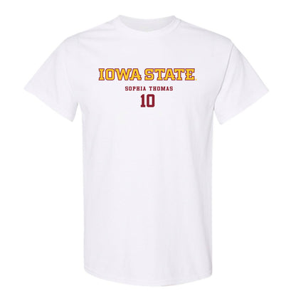 Iowa State - NCAA Women's Soccer : Sophia Thomas - Classic Fashion Shersey T-Shirt-0