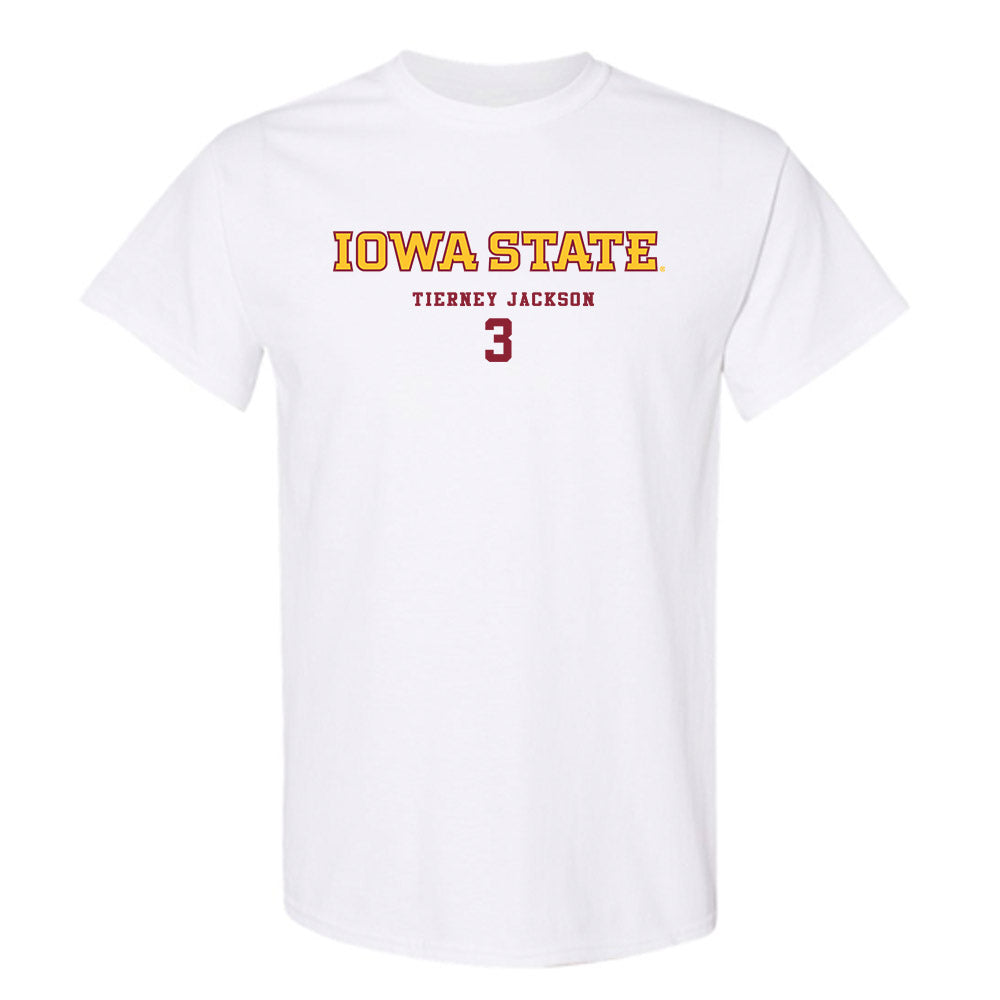 Iowa State - NCAA Women's Volleyball : Tierney Jackson - Classic Fashion Shersey T-Shirt-0
