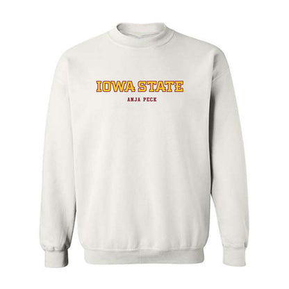 Iowa State - NCAA Women's Swimming & Diving : Anja Peck - Classic Fashion Shersey Crewneck Sweatshirt