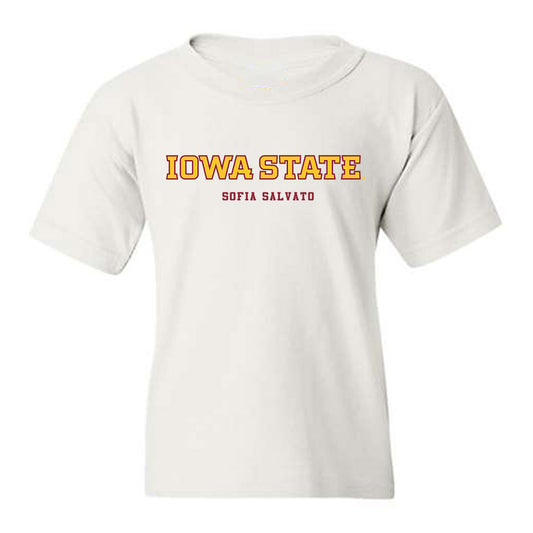 Iowa State - NCAA Women's Swimming & Diving : Sofia Salvato - Classic Fashion Shersey Youth T-Shirt-0