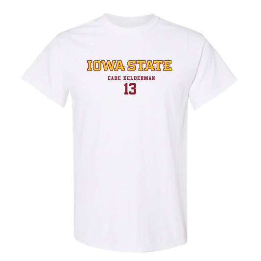 Iowa State - NCAA Men's Basketball : Cade Kelderman - Classic Fashion Shersey T-Shirt-0