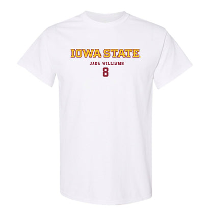 Iowa State - NCAA Women's Basketball : Jada Williams - Classic Fashion Shersey T-Shirt-1