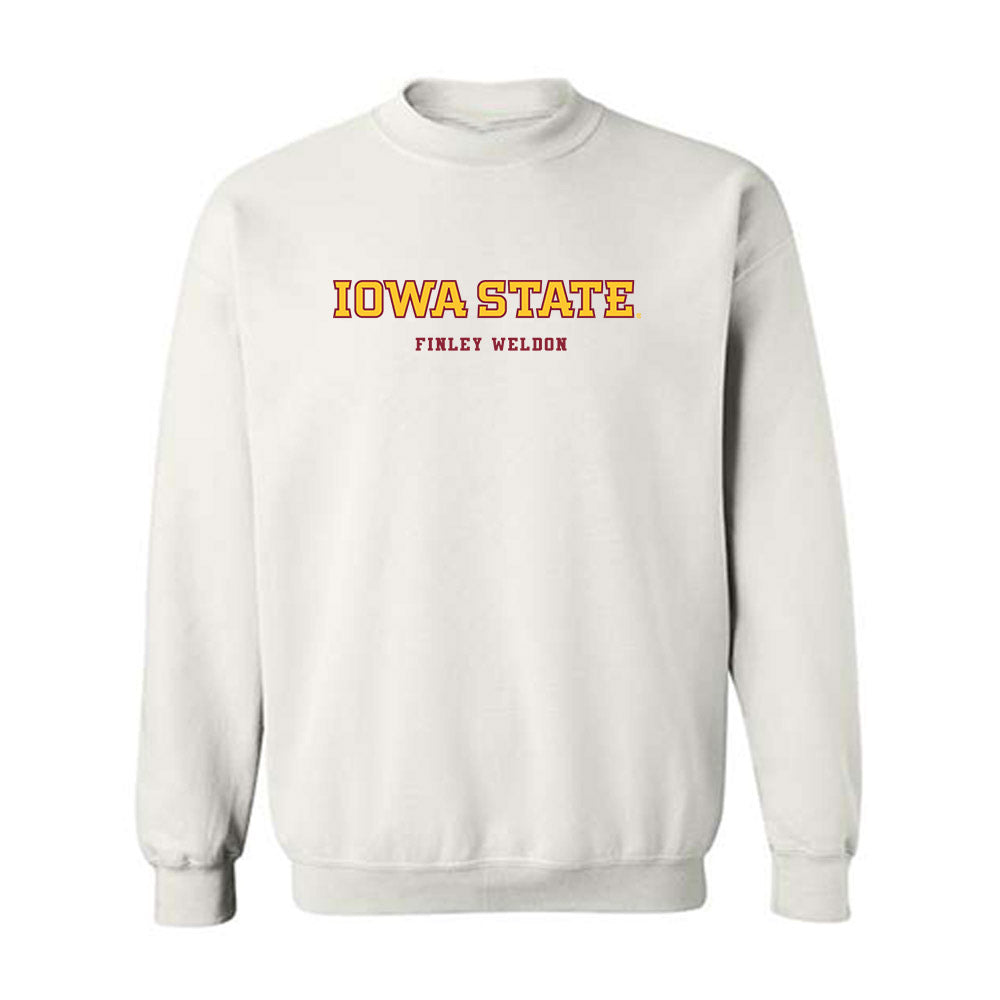 Iowa State - NCAA Women's Gymnastics : Finley Weldon - Classic Fashion Shersey Crewneck Sweatshirt-1