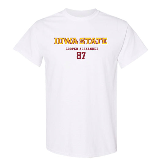 Iowa State - NCAA Football : Cooper Alexander - Classic Fashion Shersey T-Shirt-0