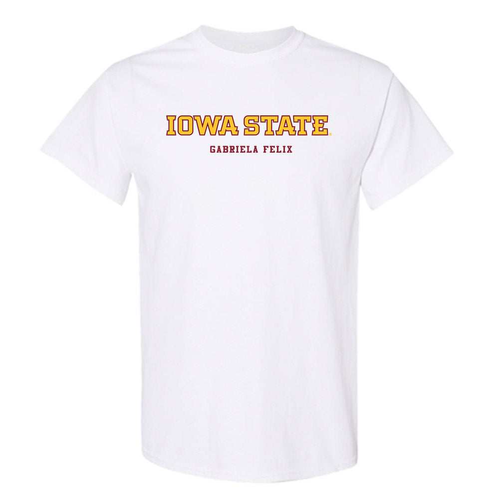 Iowa State - NCAA Women's Tennis : Gabriela Felix - Classic Fashion Shersey T-Shirt-0