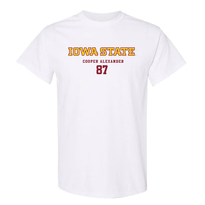 Iowa State - NCAA Football : Cooper Alexander - Classic Fashion Shersey T-Shirt-1