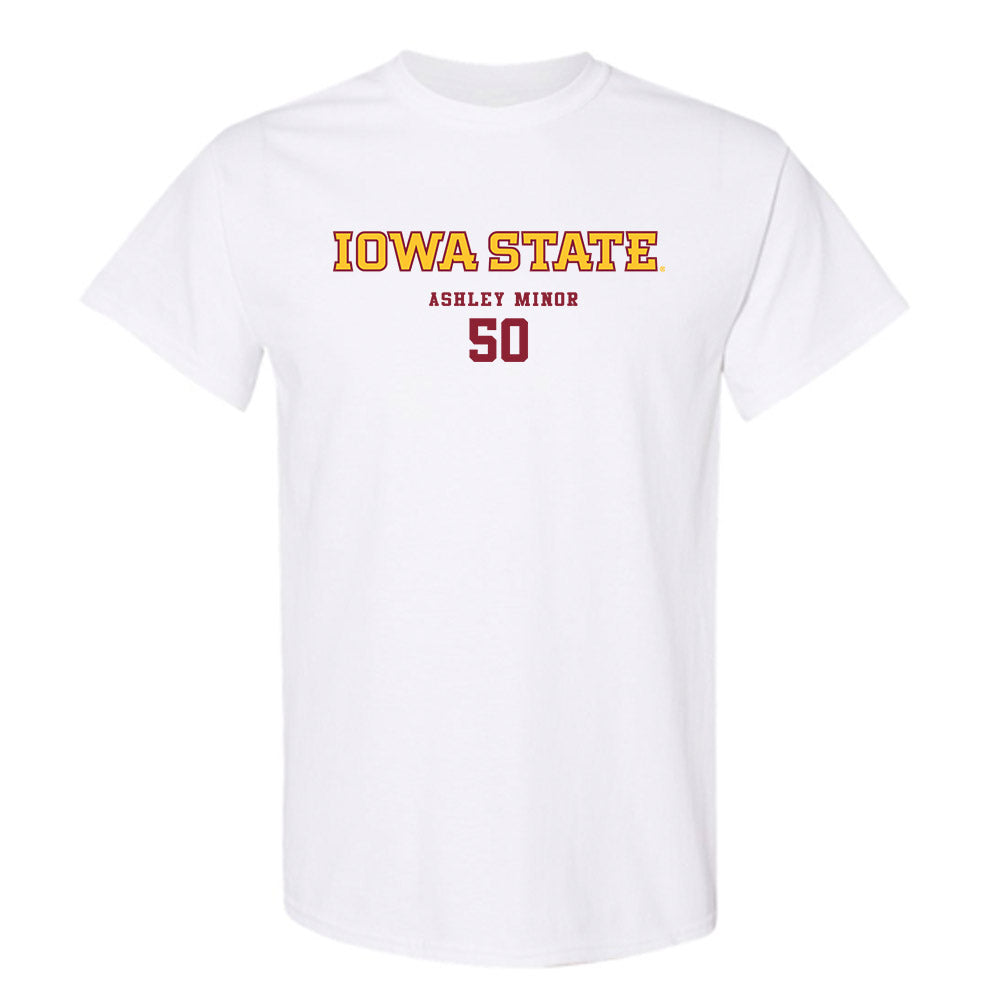 Iowa State - NCAA Softball : Ashley Minor - Classic Fashion Shersey T-Shirt