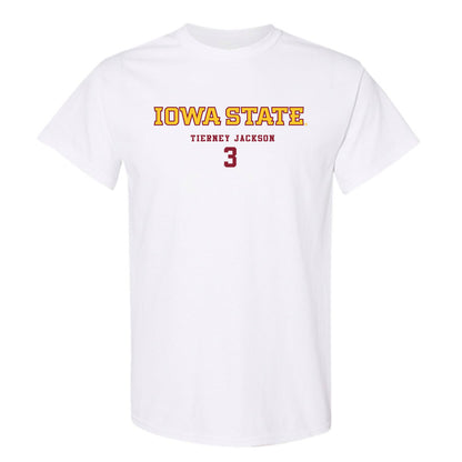 Iowa State - NCAA Women's Volleyball : Tierney Jackson - Classic Fashion Shersey T-Shirt-1