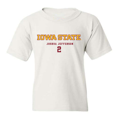 Iowa State - NCAA Men's Basketball : Joshua Jefferson - Classic Fashion Shersey Youth T-Shirt