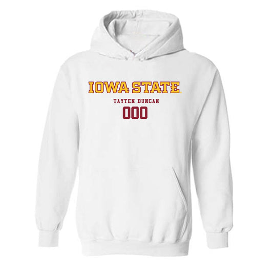Iowa State - NCAA Football : Tayten Duncan - Classic Fashion Shersey Hooded Sweatshirt-0