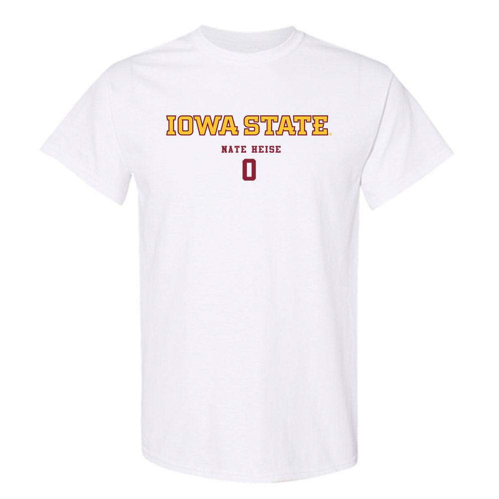 Iowa State - NCAA Men's Basketball : Nate Heise - Classic Fashion Shersey T-Shirt-0