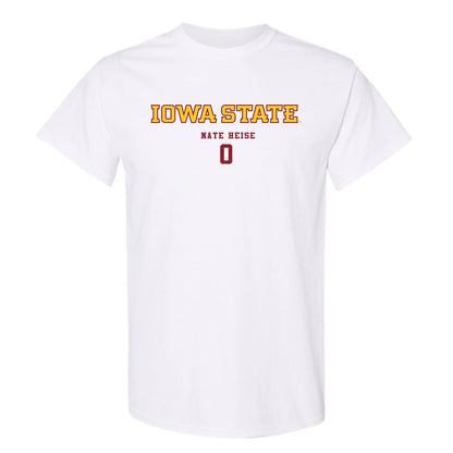 Iowa State - NCAA Men's Basketball : Nate Heise - Classic Fashion Shersey T-Shirt-0