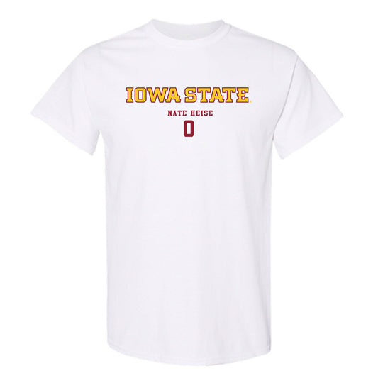 Iowa State - NCAA Men's Basketball : Nate Heise - Classic Fashion Shersey T-Shirt-0