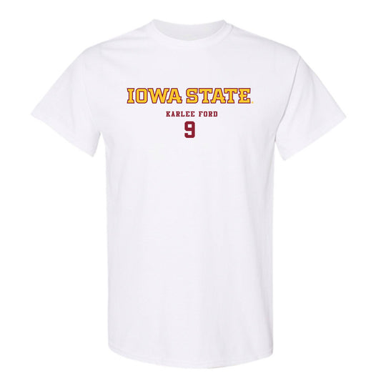 Iowa State - NCAA Softball : Karlee Ford - Classic Fashion Shersey T-Shirt