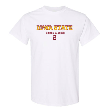 Iowa State - NCAA Women's Basketball : Ariana Jackson - Classic Fashion Shersey T-Shirt