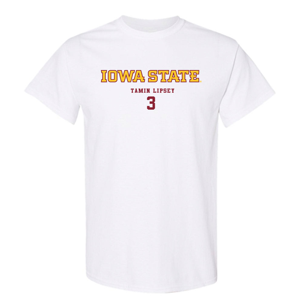 Iowa State - NCAA Men's Basketball : Tamin Lipsey - Classic Fashion Shersey T-Shirt-1