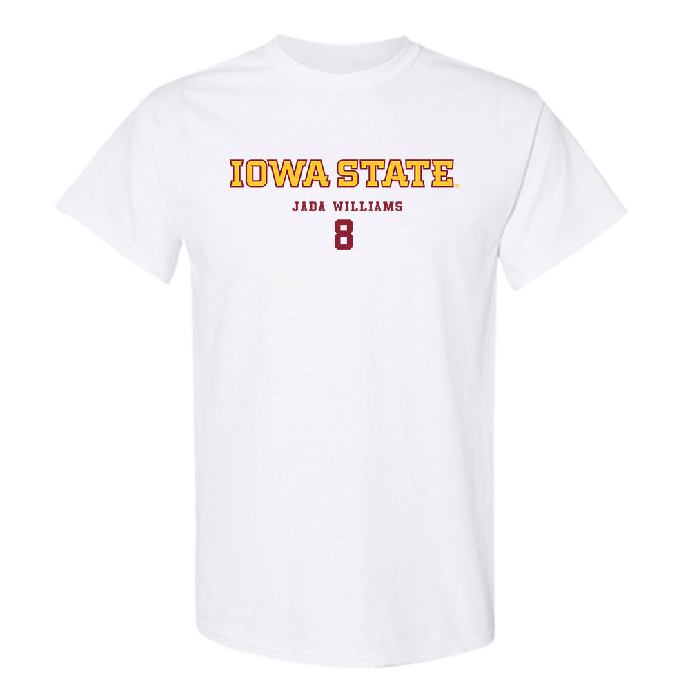 Iowa State - NCAA Women's Basketball : Jada Williams - Classic Fashion Shersey T-Shirt-0