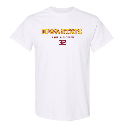 Iowa State - NCAA Football : Angelo Jackson - Classic Fashion Shersey T-Shirt-0