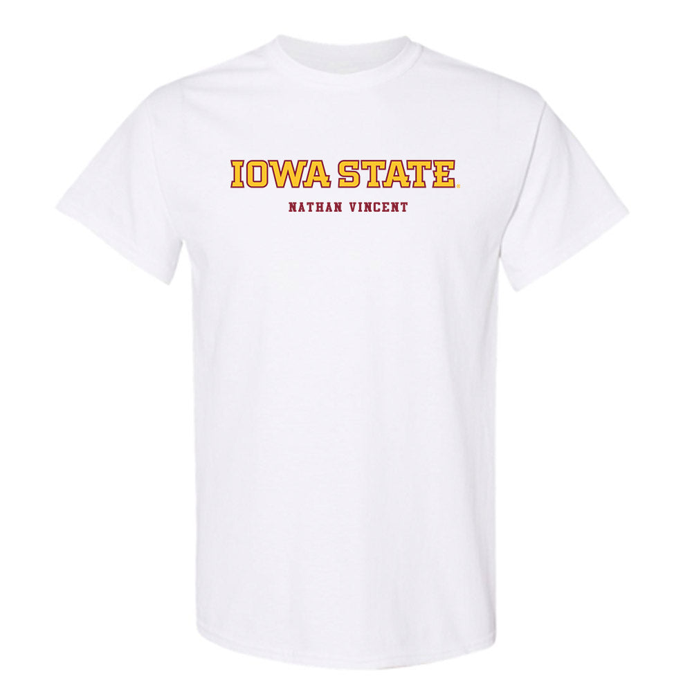 Iowa State - NCAA Men's Track & Field : Nathan Vincent - Classic Fashion Shersey T-Shirt-1