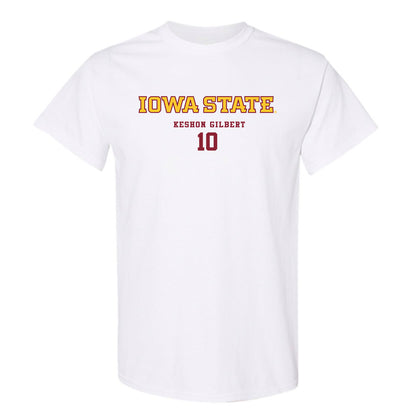 Iowa State - NCAA Men's Basketball : Keshon Gilbert - Classic Fashion Shersey T-Shirt-0