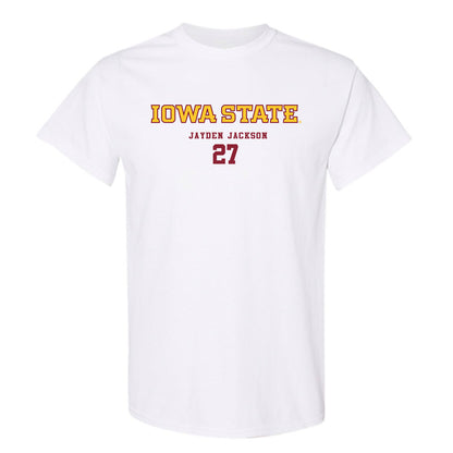 Iowa State - NCAA Football : Jayden Jackson - Classic Fashion Shersey T-Shirt-1