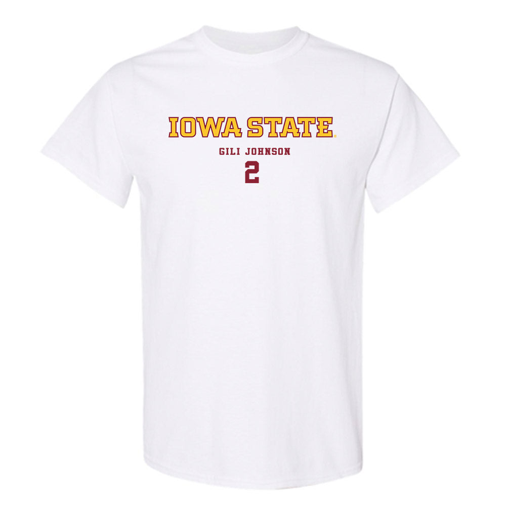 Iowa State - NCAA Women's Soccer : Gili Johnson - Classic Fashion Shersey T-Shirt-0