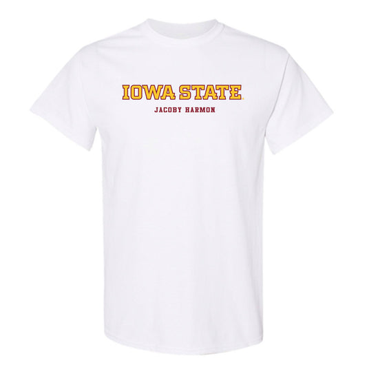 Iowa State - NCAA Men's Track & Field : Jacoby Harmon - Classic Fashion Shersey T-Shirt-0