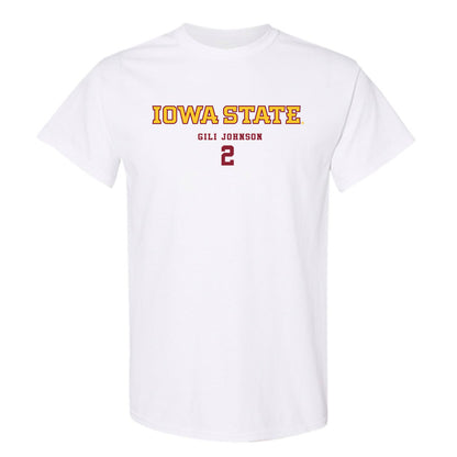 Iowa State - NCAA Women's Soccer : Gili Johnson - Classic Fashion Shersey T-Shirt-1