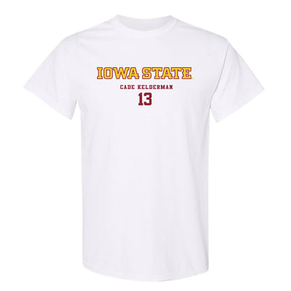 Iowa State - NCAA Men's Basketball : Cade Kelderman - Classic Fashion Shersey T-Shirt-1