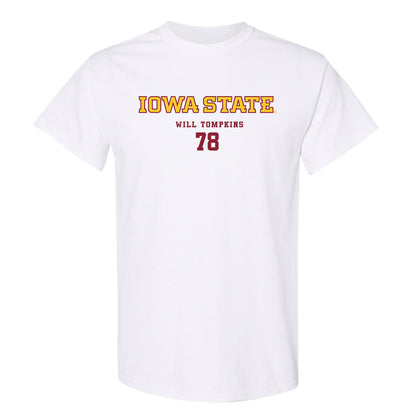 Iowa State - NCAA Football : Will Tompkins - Classic Fashion Shersey T-Shirt-1
