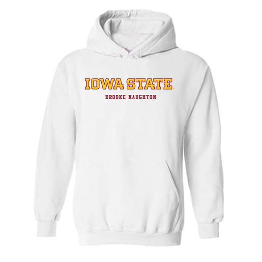 Iowa State - NCAA Women's Track & Field : Brooke Naughton - Classic Fashion Shersey Hooded Sweatshirt