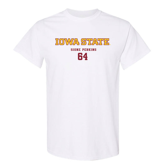Iowa State - NCAA Football : Sione Perkins - Classic Fashion Shersey T-Shirt-0