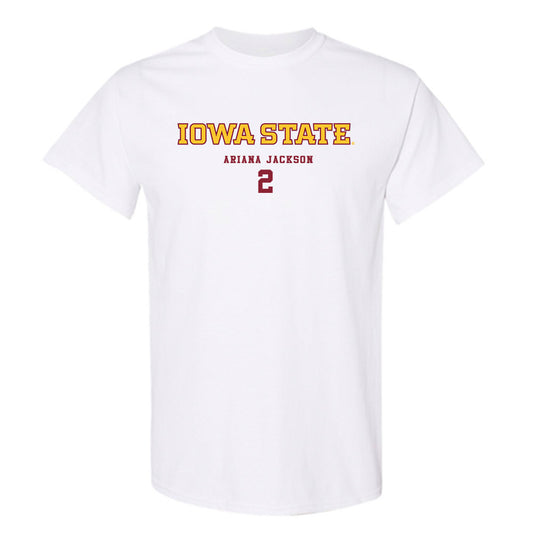 Iowa State - NCAA Women's Basketball : Ariana Jackson - Classic Fashion Shersey T-Shirt