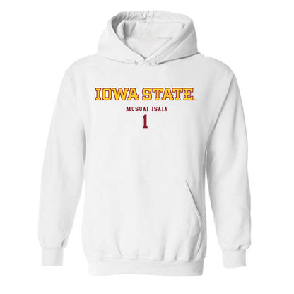 Iowa State - NCAA Women's Soccer : Musuai Isaia - Classic Fashion Shersey Hooded Sweatshirt-1
