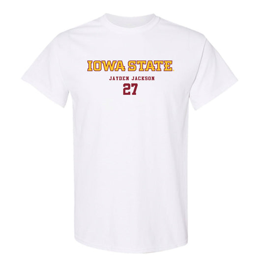 Iowa State - NCAA Football : Jayden Jackson - Classic Fashion Shersey T-Shirt-0