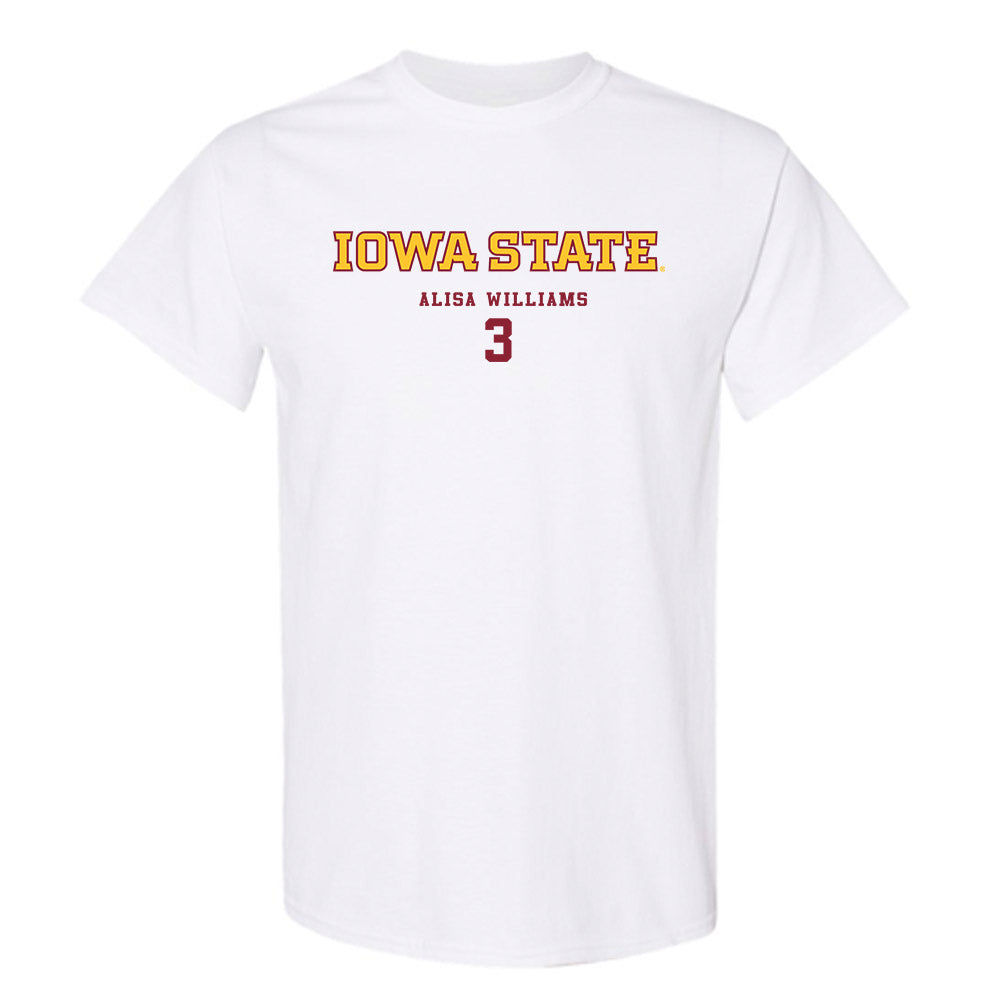 Iowa State - NCAA Women's Basketball : Alisa Williams - Classic Fashion Shersey T-Shirt